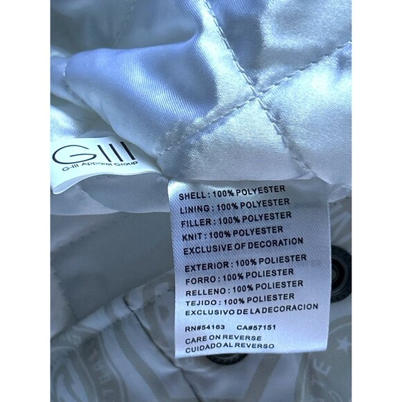 Starter NBA Charlotte 2019 All-Star Game Jacket 2XL White Teal Purple - Picture 10 of 11